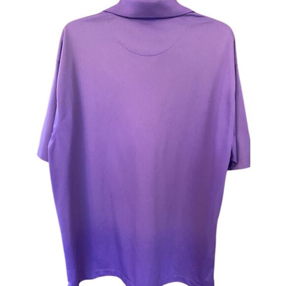 Nike Golf Lot of 2 Dri-Fit XL Purple and Red Striped - Picture 4 of 10